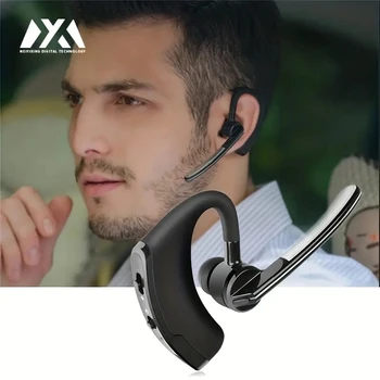 V8 Auricolare Bluetooth Cuffie stereo HD wireless V9 Kit vivavoce Bluetooth per auto con microfono per iPhone Samsung Huawei Phone 1