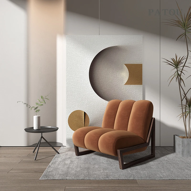 

Современное Кресло для отдыха гостиной в нордическом минималистическом стиле, тихий стул для балкона