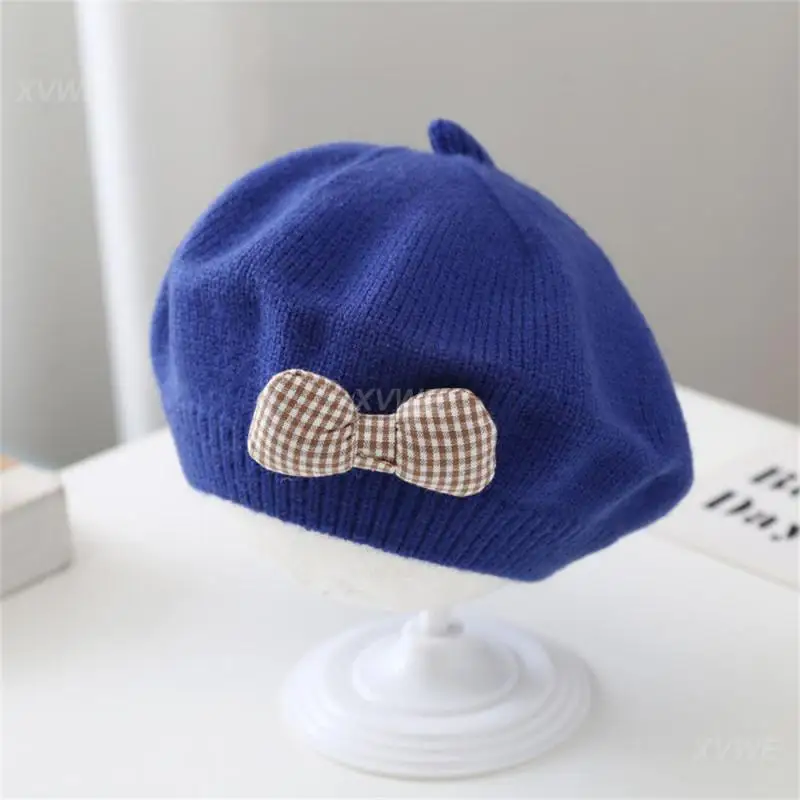 Children's Hat Warm And Comfortable Fashionable Hat Warm Wool Lovely Design Comfortable Knitted Beret Crochet Beret