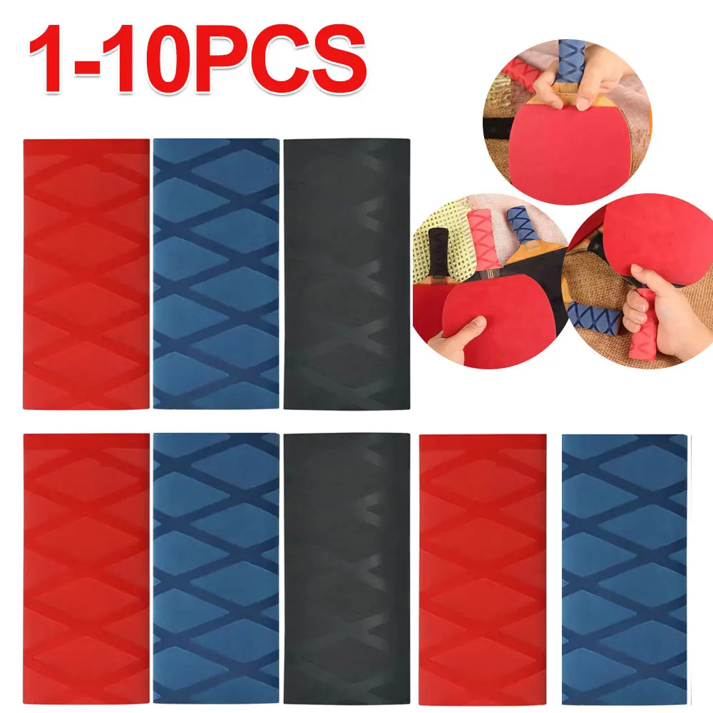thumbnail image 2 of M METERXITY 3 Pack Table Tennis Racket Grip Tape - Paddle Grip, Soft Rubber, Apply 2 of 14