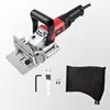 Electric Tenoning Machine Woodworking Slotting Machine Wooden Board Decoration Seamless Splicing Machine Small Domino 1
