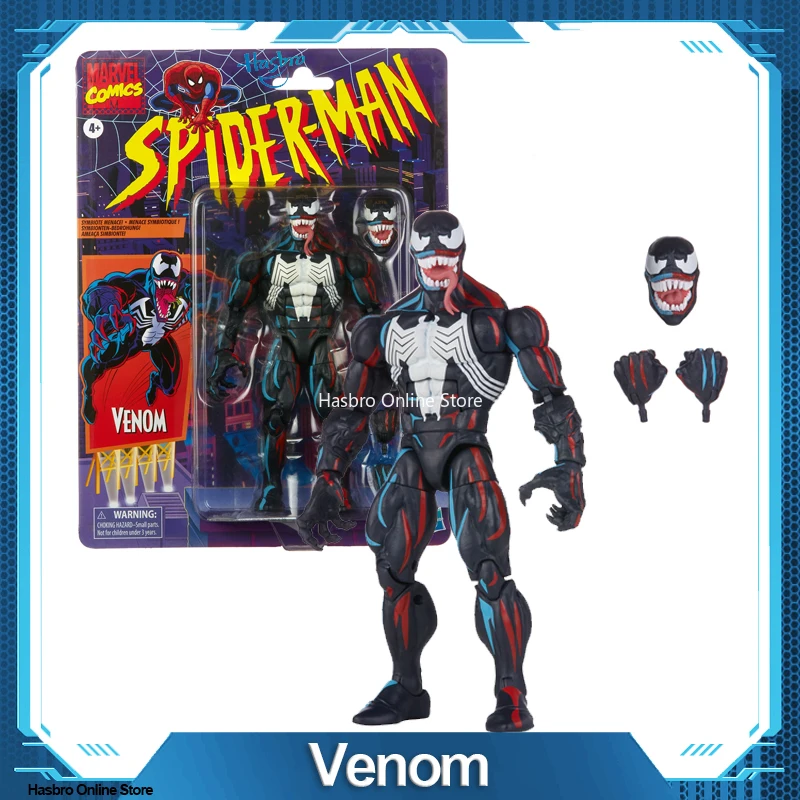 

Hasbro Marvel Legends Series Venom 6 Inch Scale Action Figure and 3 Accessories for Birthday Christmas Gift F0199 (KO Version)