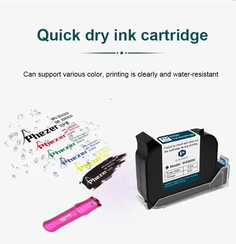 For Hp 2026 PC98 Mini Printer 28 Languages Portable Printer Handheld Inkjet Pri
