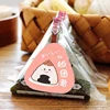 Triangle Onigiri Stickers: Nori Seaweed Rice Ball Packing Bag Stickers – Bento Accessories 5
