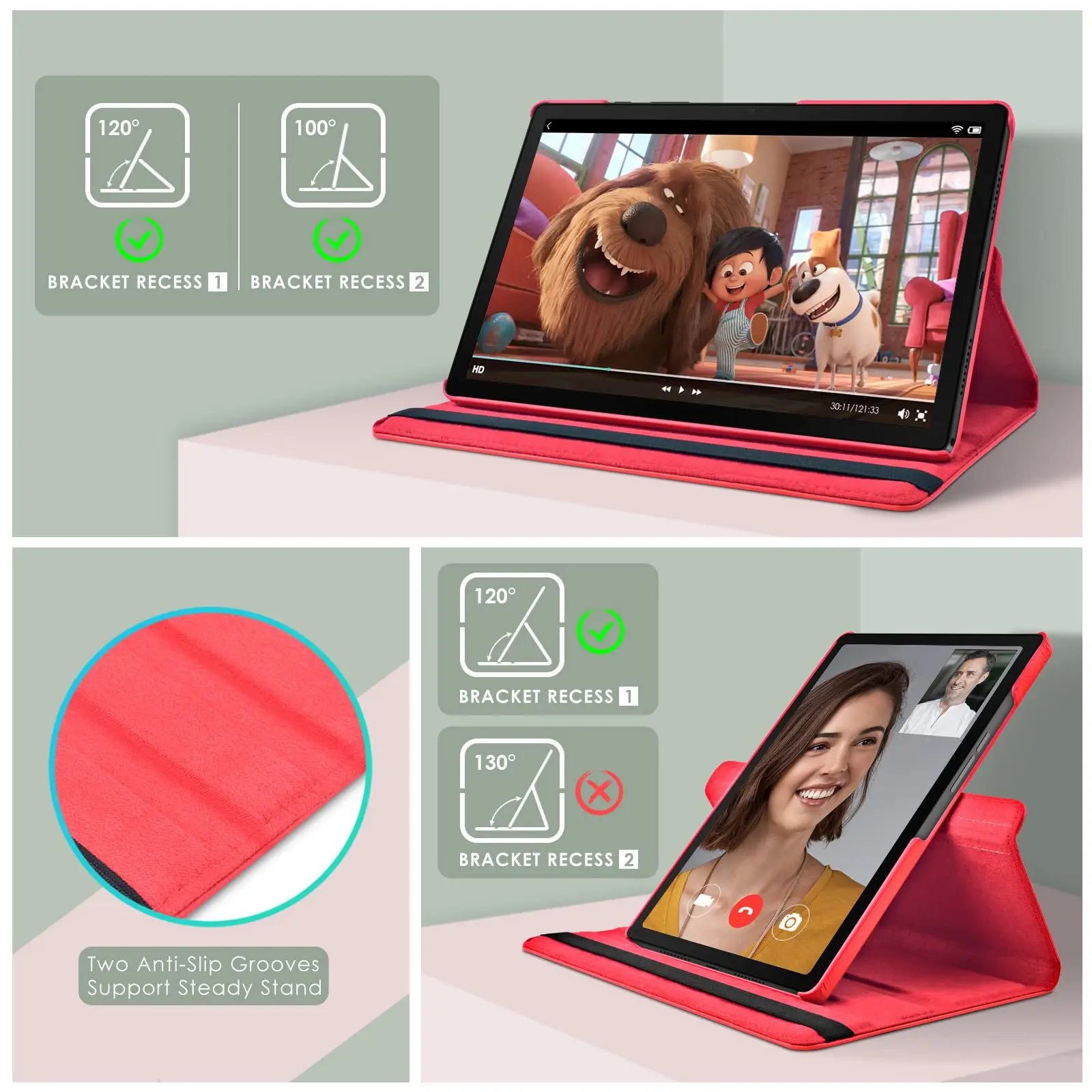 360 Suporte Rotativo, Sleep and Wake Função Capa, M11, 11 