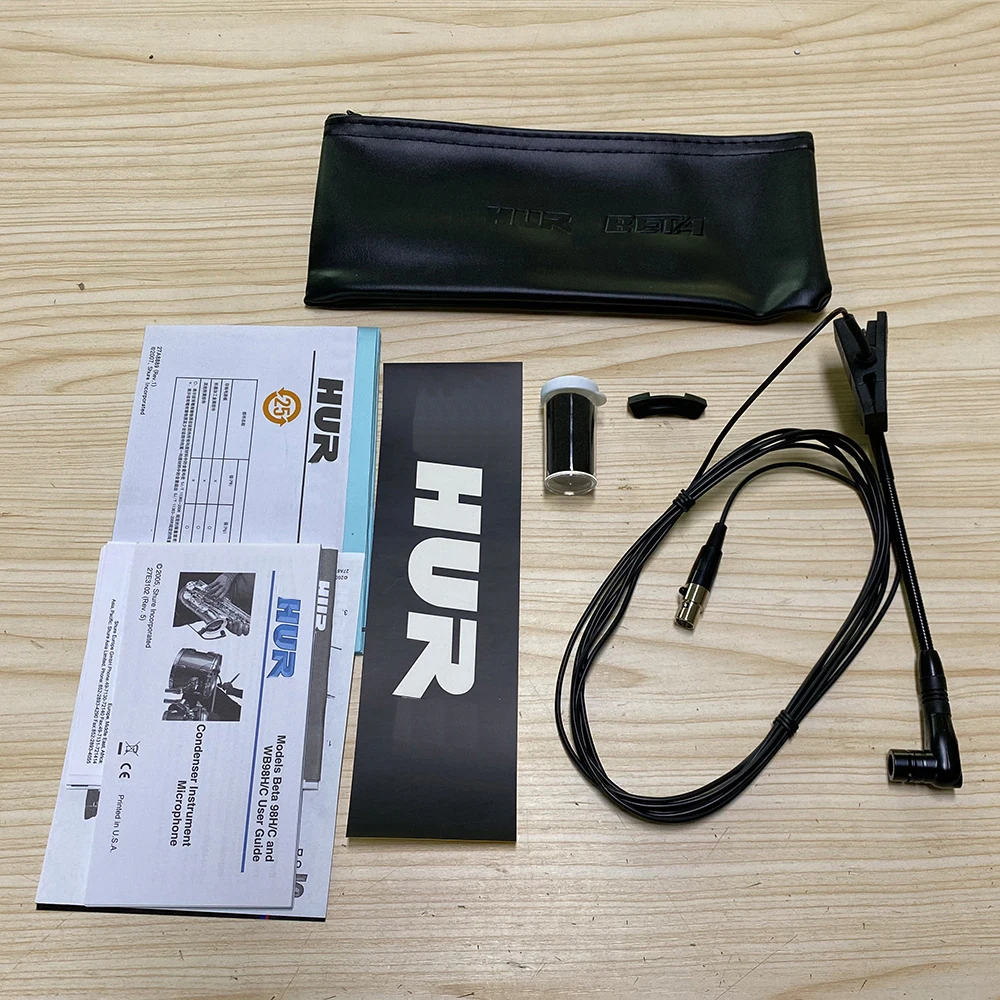WB98/HC wb98hc beta98h/c Professional Instrument Microphone 4 Pin for Bodypack Transmitter focus on Saxophone violin accordion wired vocal microphone