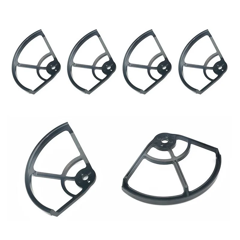 Lot de 4 anneaux de protection d'hélice 3 pouces pour drone FPV, compatibles séries 11/13/14, posés sur fond blanc.