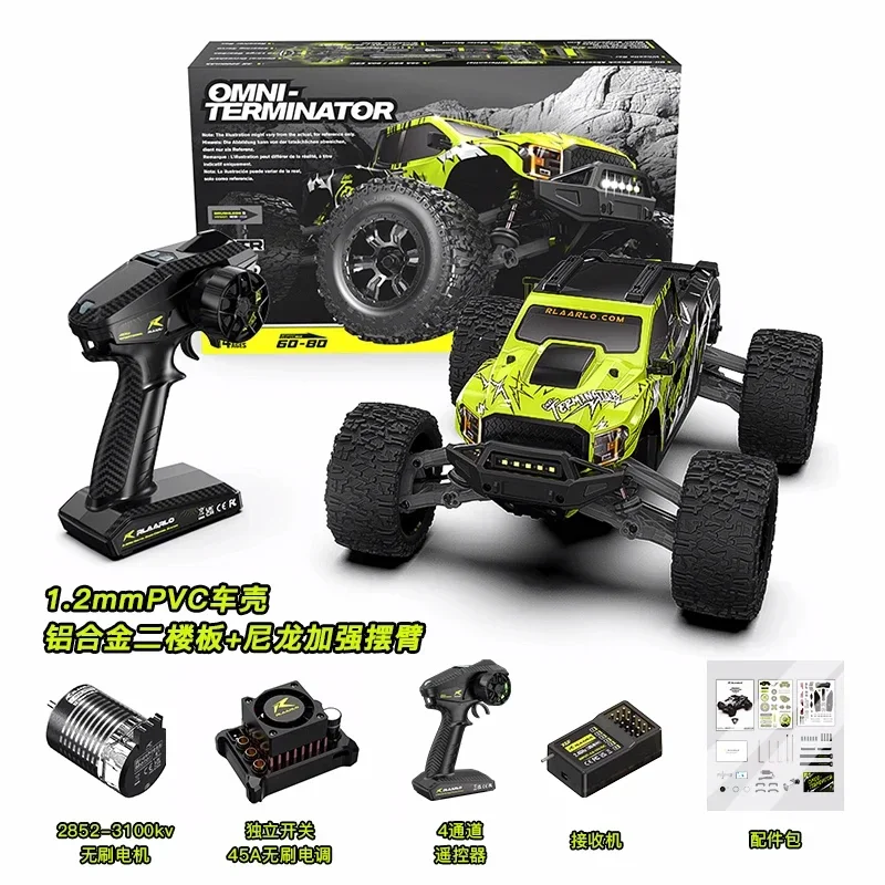 Pre-venta Ralaro All-around Terminator Rc Coche de carreras a control remoto Coche a control remoto Tracción en las cuatro ruedas a control remoto