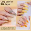 36 Colors Brown Green Blue Dipping Powder and Dip Liquid Set & Essential Manicure Tools for Nail Art Women New Year Gifts Set 5