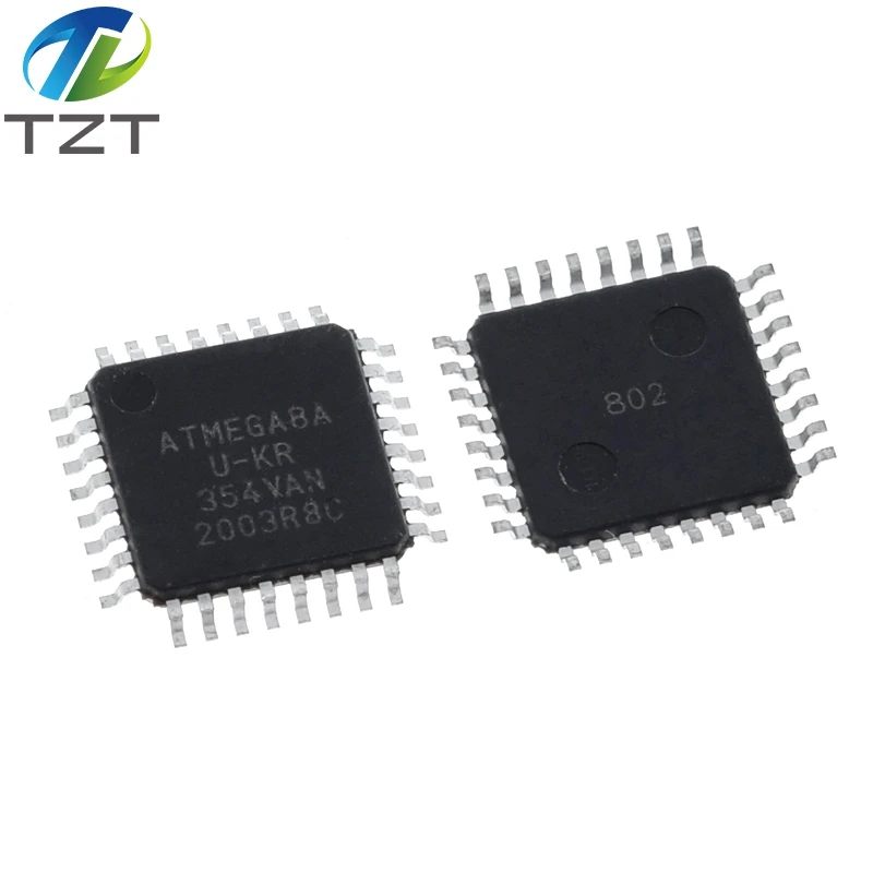 DIYTZT 1/5PCS 새로운 ATMEGA8 ATMEGA8A-AU 대신 (ATMEGA8L-8AU 및 ATMEGA8-16AU) Arduino용