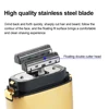 Kemei Tx1 Rechargeable Metal Housing Pro Electric Shaver For Men Hair Beard Electric Razor Bald Shaving Machine Finishing Fade 2