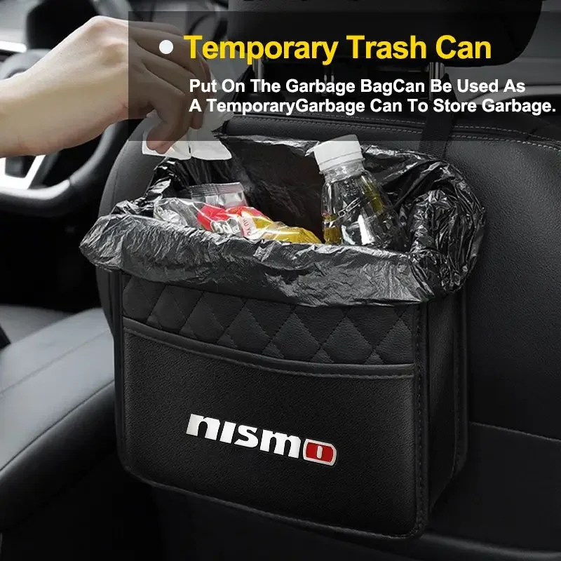 Car Backseat Storage Box Car Organizer Protector Hanging Storage Bag For  Nismo Logo Emblem R34 GTR Nissan Tiida Sylphy1 Qashqa - AliExpress