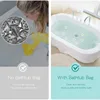 1-6PCS Bath Bag Travel Disposable Bathtub Cover Portable Bath Bucket Film Easy Liner Thickened Travel Hotel Shower Bags 1.2*2.6m 5