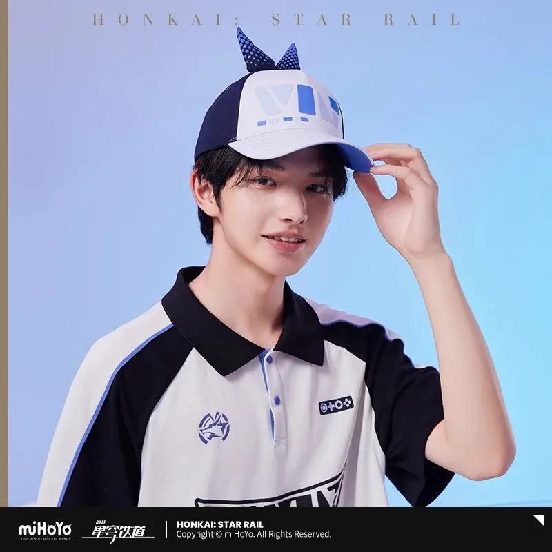 Silver Wolf Hat Official Game Honkai: Star Rail Silver Wolf Role Play Baseball Cap For Women Men Hat Props Cosplay Couple Gift