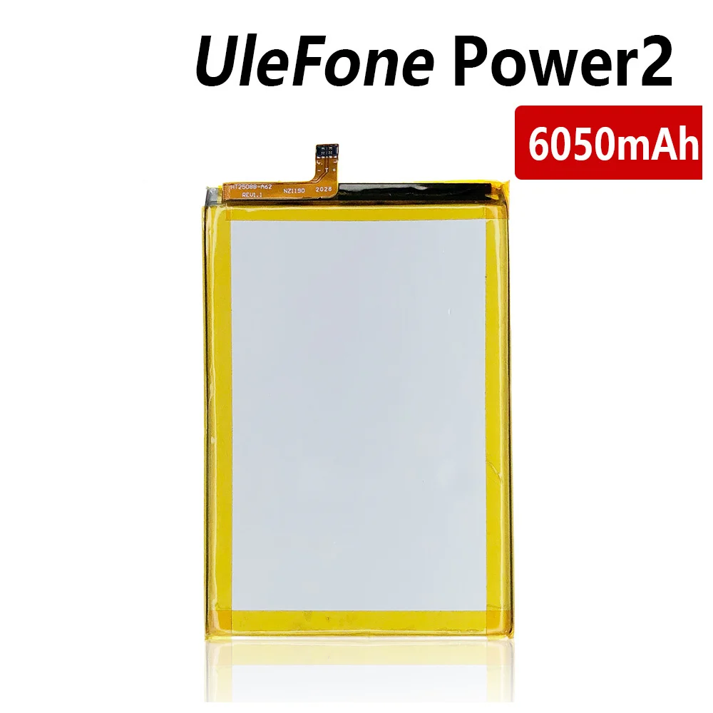 Original Replacement 6050mAh Battery For Ulefone Power II/ Power 2 Power2 Rechargeable Batteries + Free Tools with Track Code