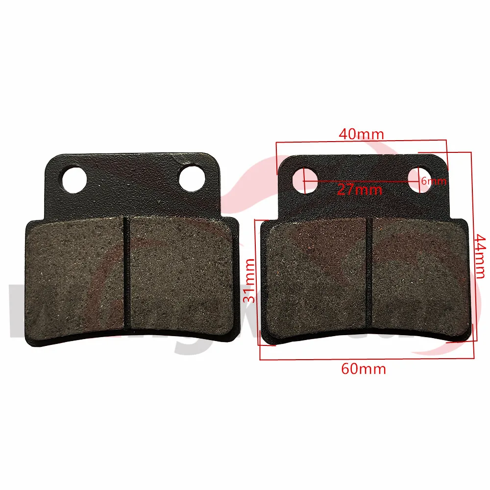 

Front Braking Pad Rear Disc Brake Pads For Motorcross 50cc 110cc 125cc Scooter GY6 Kymco Motorcycle Quad ATV Moped Dirt Pit Bike