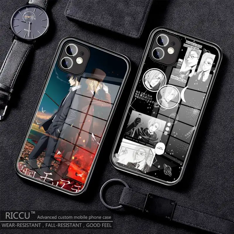 Чехол для телефона Moriarty the patriot закаленное стекло iPhone 13 11 Pro MAX XR XS 8X7 6S 6 Plus 2020 12 Max Mini