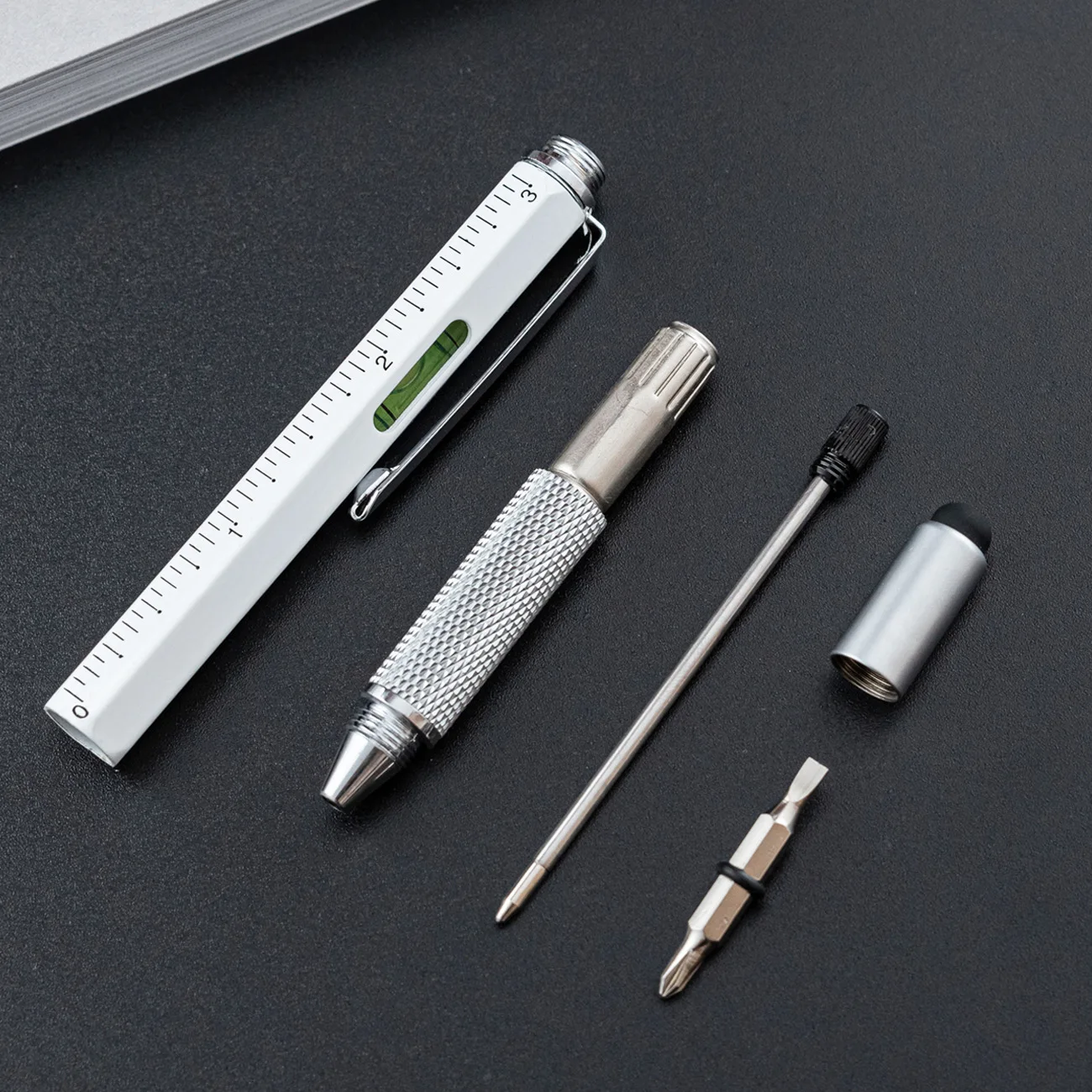 Multifunction Screwdriver Metal Ballpoint Rollerball Pens Stationery Tool Pen Gift ballpoint pen