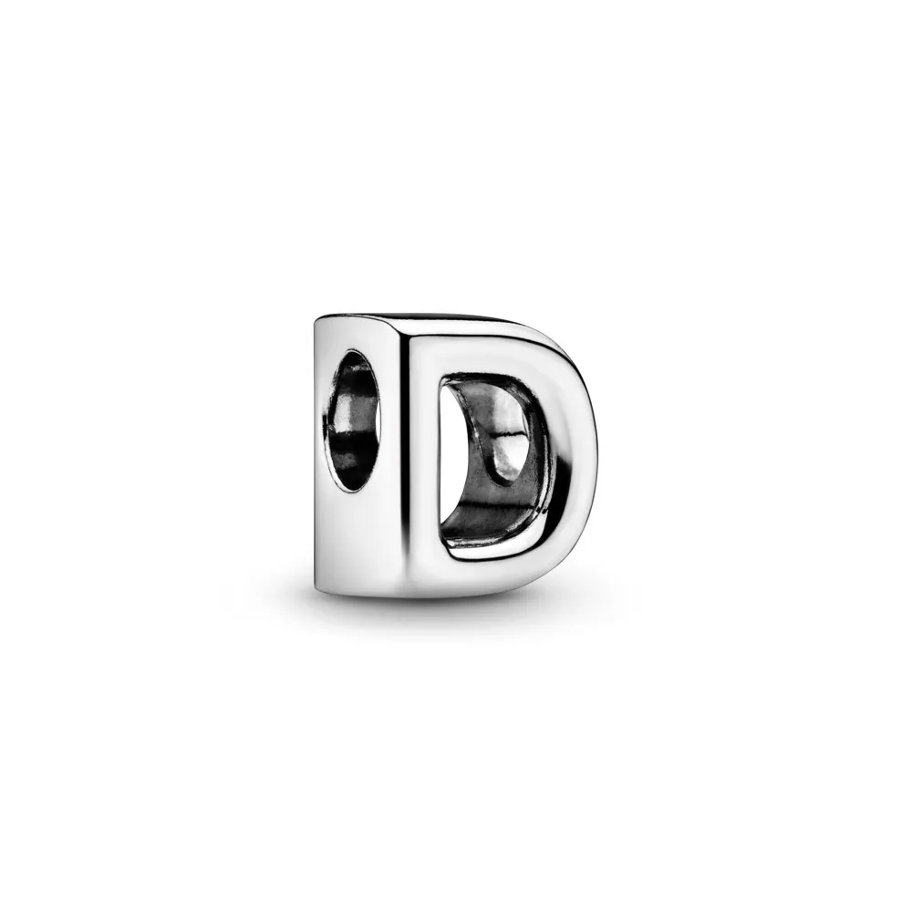 New 925 Silver 26 Letter A-Z Charm Fine Beads Fit Original Pandora Charms Silver 925 Bracelet Accessories DIY Jewelry For Women 4