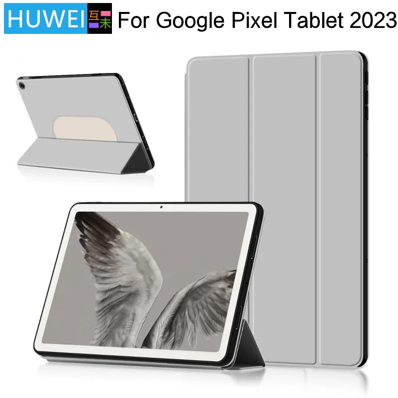 Custodia Per Google Pixel Tablet 2023 11 "Custodia Tri-Pieghevole In Pelle Pu Per Google Pixel 11" Gtu8P Tablet 2023 Custodia Funda