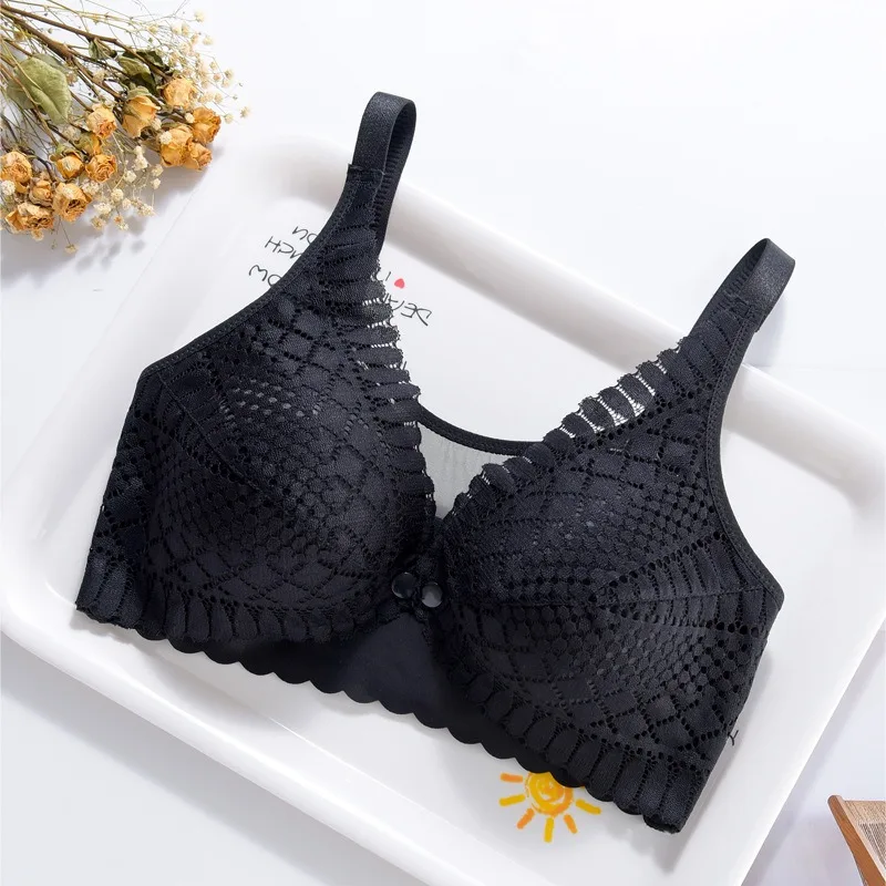 Front Button Maternity Nursing Bra Adjustable Gathered Underwear Comfortable Breastfeeding Bra for Feeding Pregnant Women Clothe 6