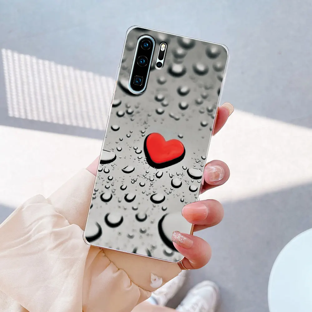 For Huawei P30 Lite Case Cute Silicone Painting Soft Cover Phone Case For Huawei  P30 Lite P30Pro P 30 Pro Lite Bumper Case Funda - AliExpress