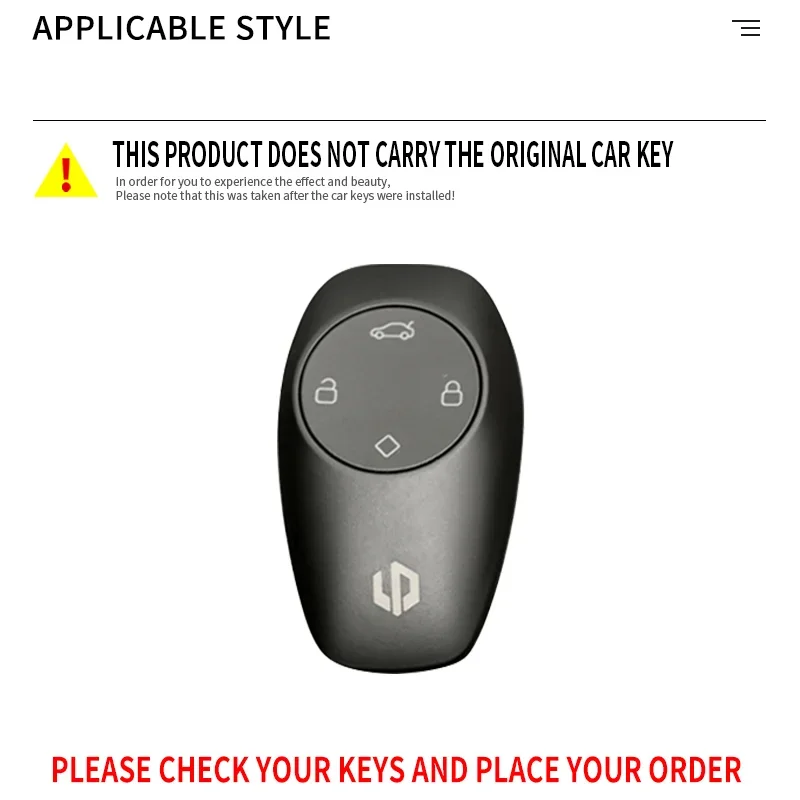 Zinc alloy car smart remote control key bag shell for Leapmotor C11 S01 T03 C01 new car key chain accessories key case,key case cover,car key shell,remote control case cover