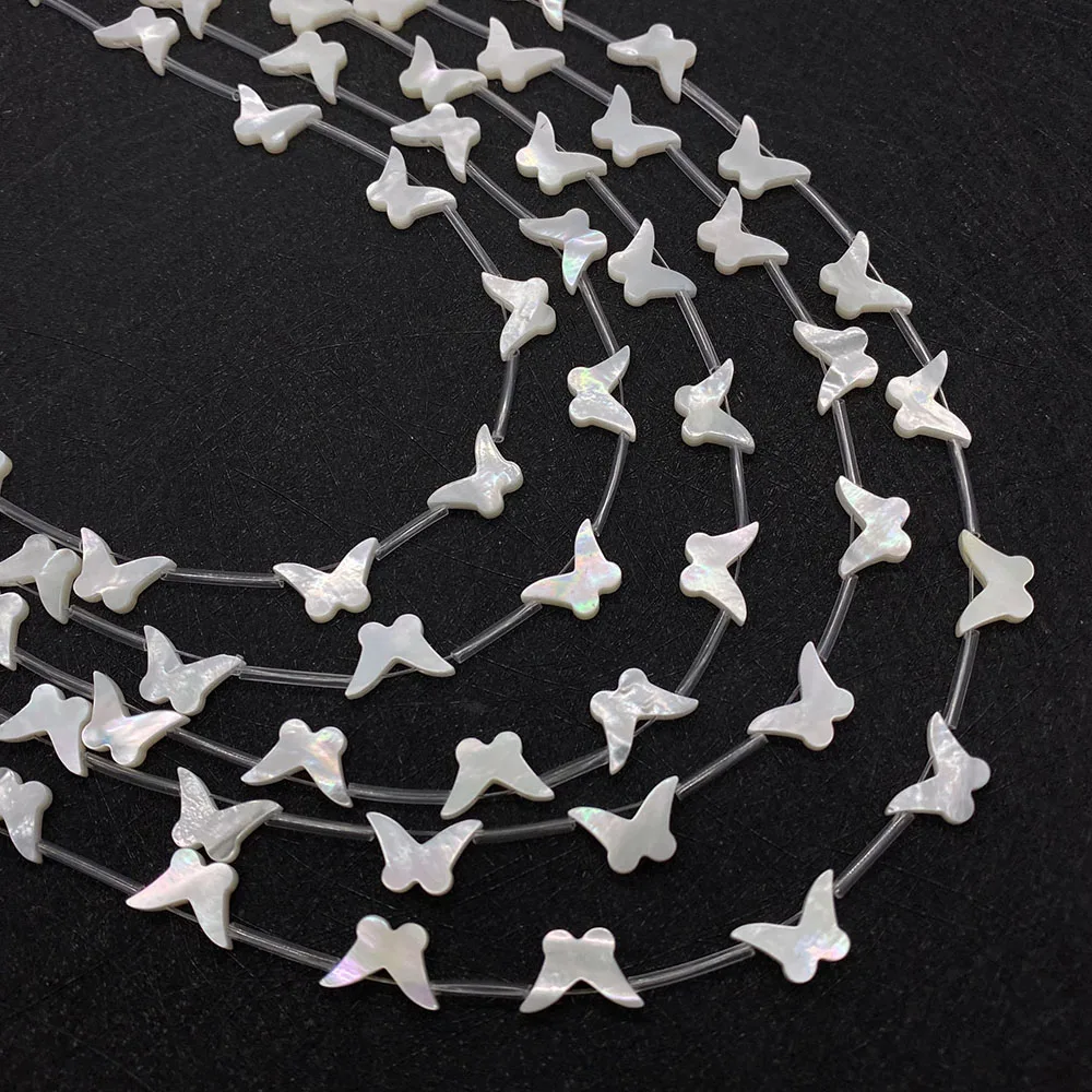 

Exquisite Natural Sea Shell Butterfly Shape Beads 8x13mm Charm Fashion Jewelry DIY Necklace Bracelet Earrings Making Accessories