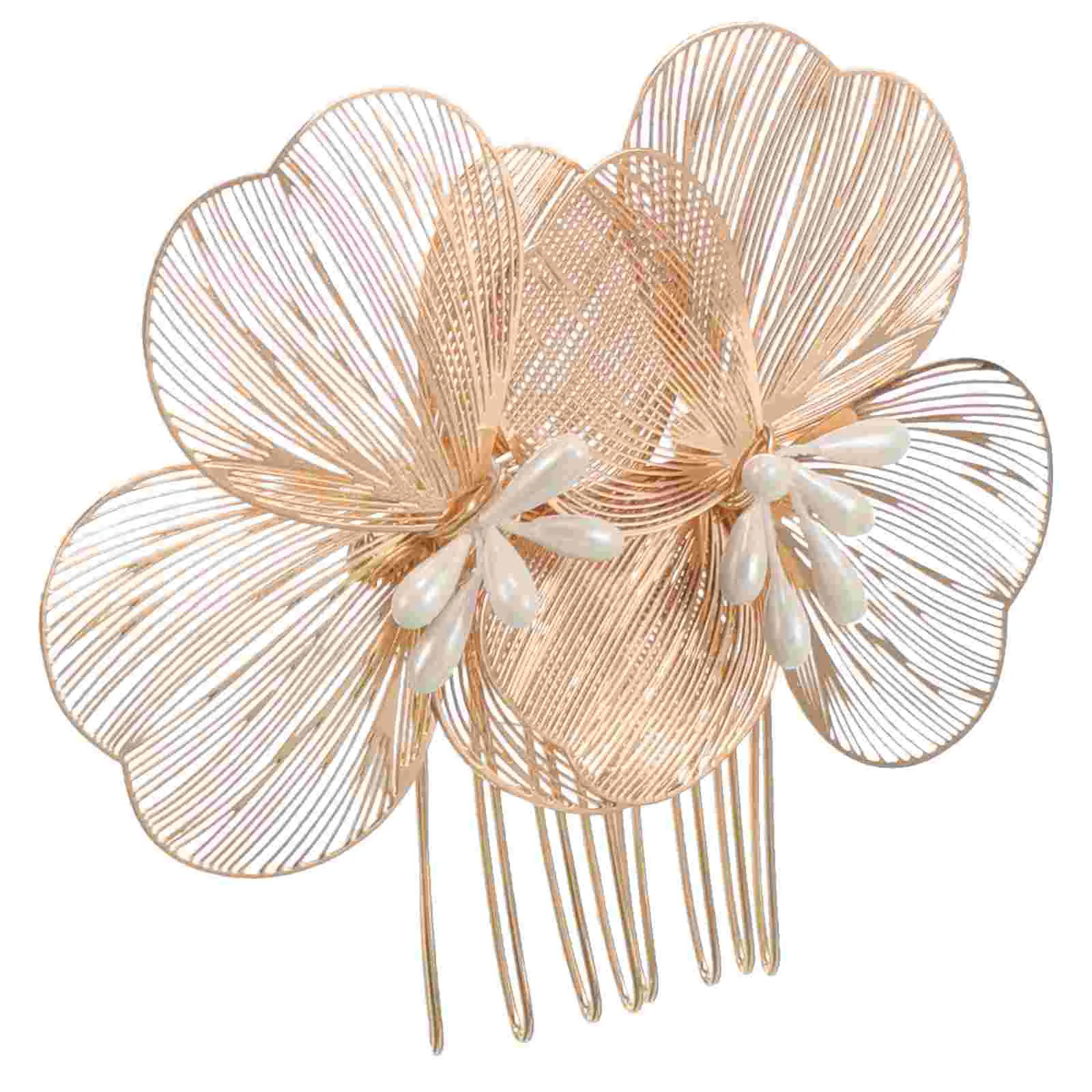 

Bridal Headwear Comb Clips for Hair Wedding Bride Headpiece Bridesmaid Decorative Combs Side Accessories