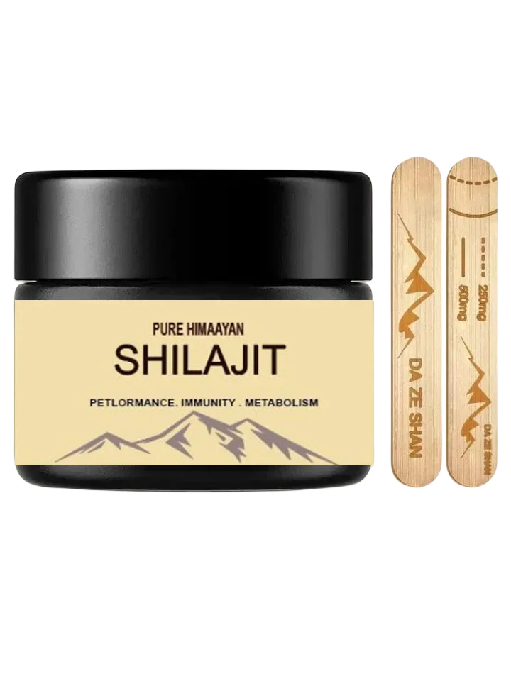 Natural Shilajit WITH MEASURING DEVICE HIMALAYAS NATURAL 100% SHILAJIT