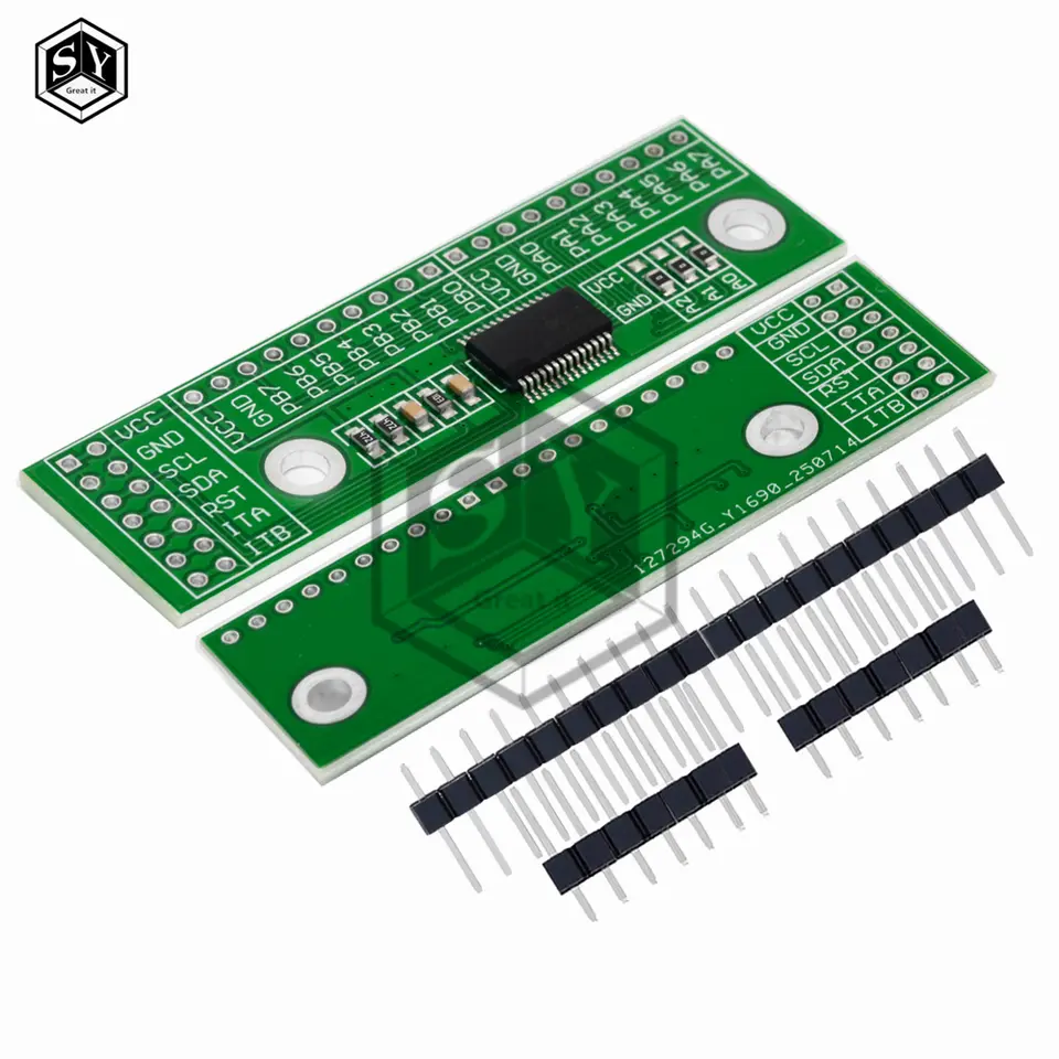 MCP23017-E/SS I2C IIC Expander Board Module I2C to 16IO IIC Input/Output Expansion Board MCP23017 3.0V-5.5V image 5