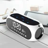 Portable Home Desktop Clocks Wireless Bluetooth Speaker Mobile Computer alarm clock digital Radio Receiver Mini Alarm Clock 6