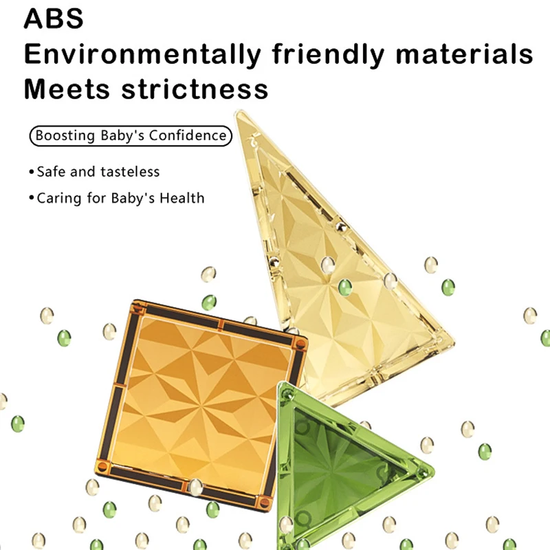 Magnetic Building Blocks for Kids STEM Learning