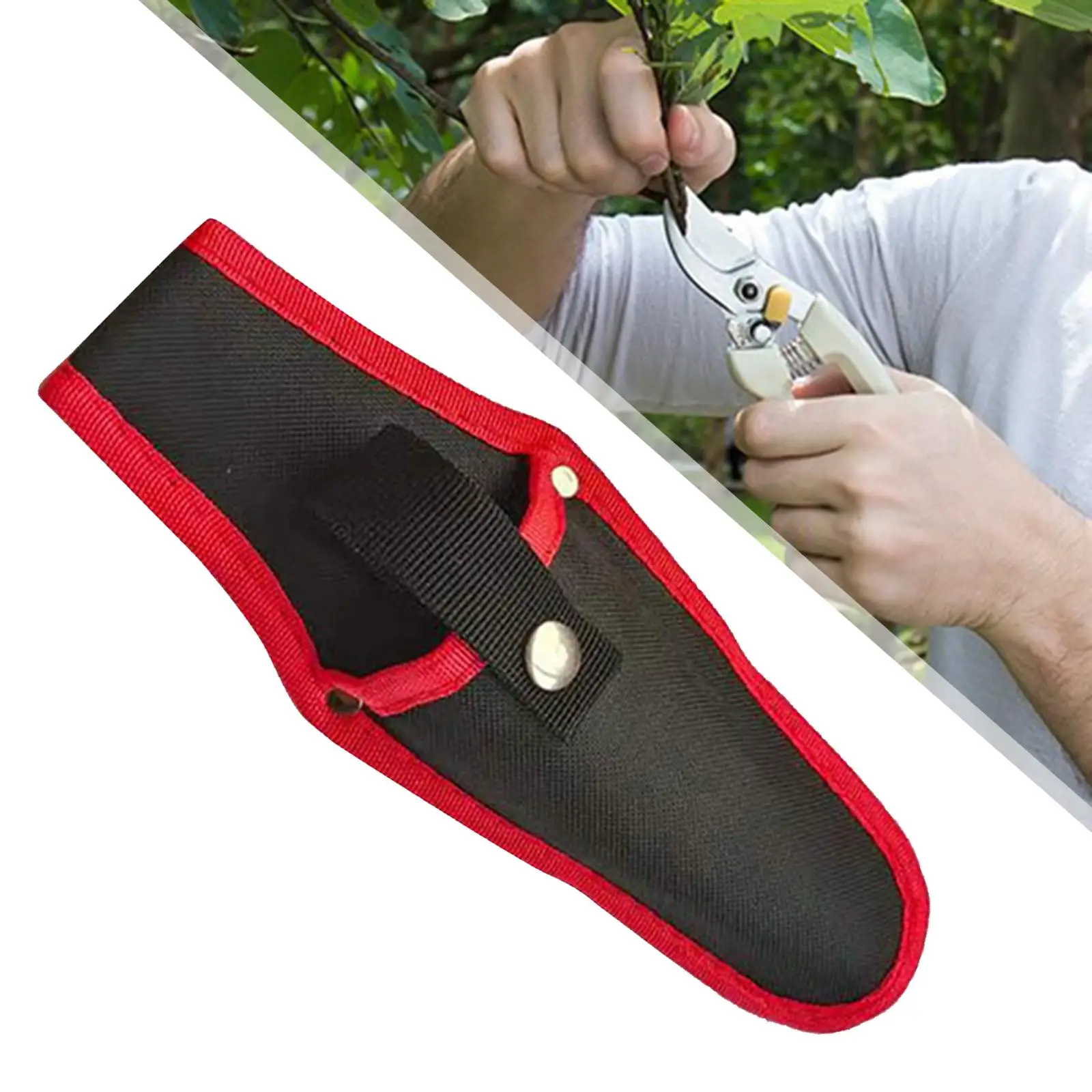 Pruner Sheath Protective Case Pouch Pruning Shears Sheath for Carry Gardening Tool Garden Knife Gardening, Trimming Electrician