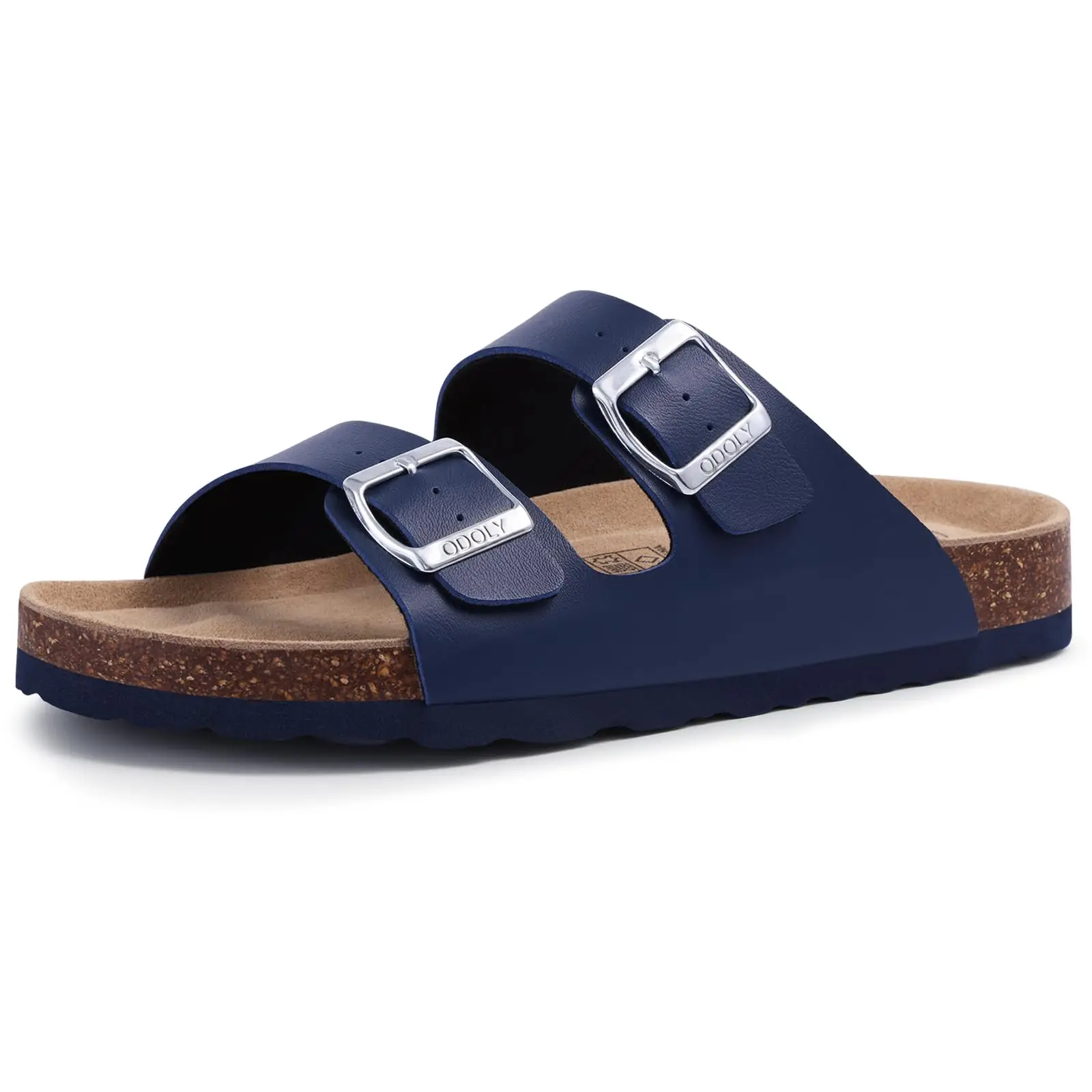 Cork Footbed Slide Sandal for Women and Men Summer Beach