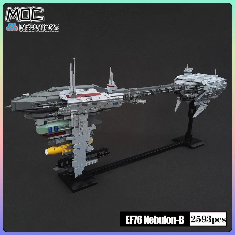 

Звездный сражение фильма небулон-B эскорт фригата кубики MOC строительные блоки игрушки модель DIY коллекционные наборы детские рождественские подарки