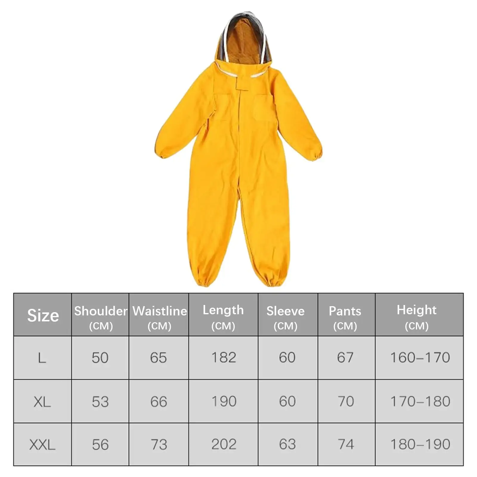 Beekeeping Suit with Veil Hood Women Farm Visitors Full Body Bee Suit