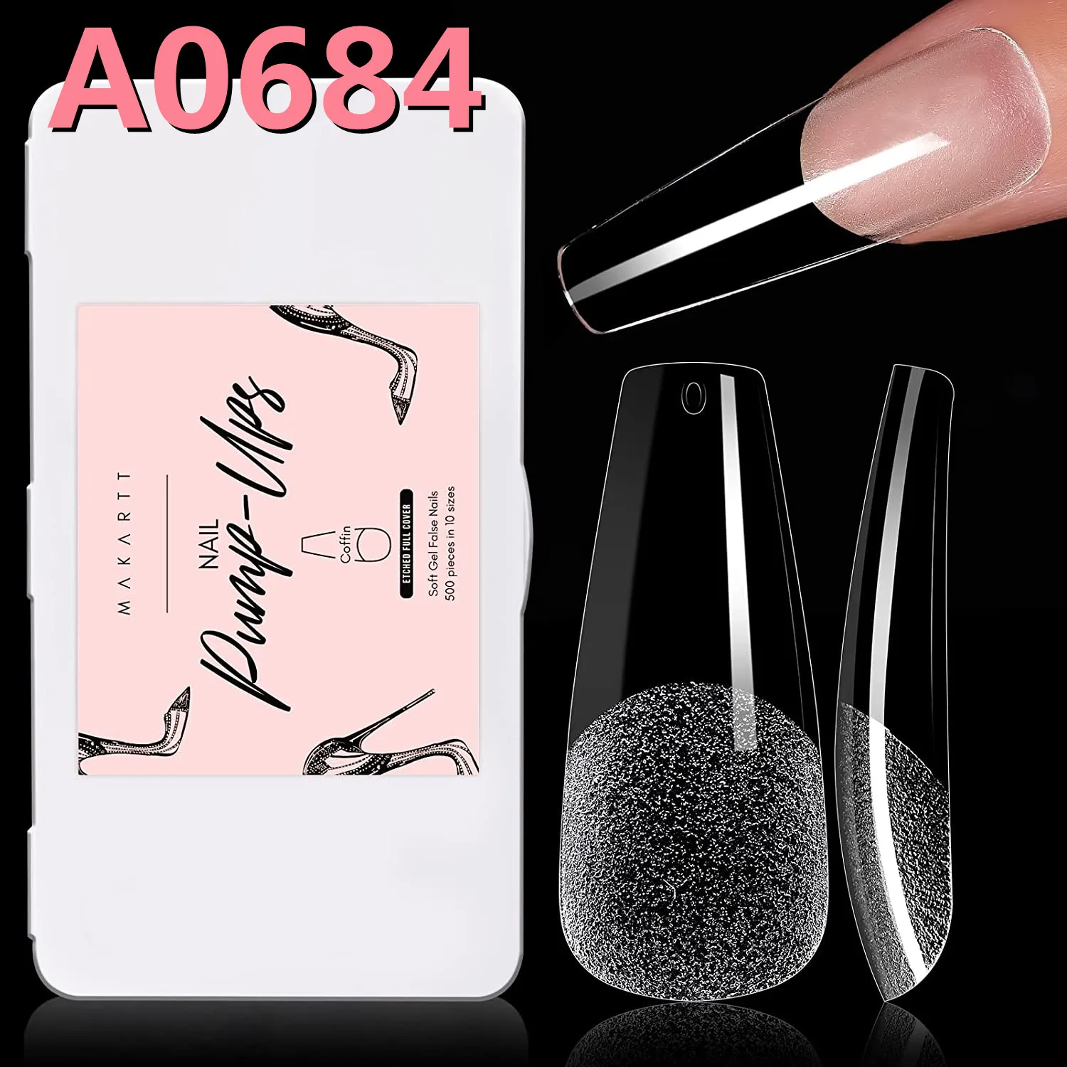 A0684 Nail Tips-L