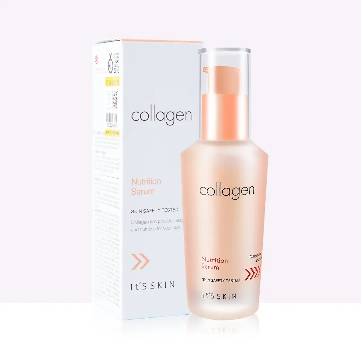 IT'S SKIN Collagen Nutrition Serum 40ml Collagen Power Lifting Emulsion Moisturizing Facial Serum Anti-aging Face Essence 90pcs capsules face serum spot acne removing moisturizing nutrition whitening freckle concentrated essence perfect skin care