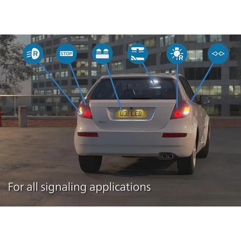 �ʸ��� Ultinon Pro3100 LED P21/5W 1157 S25 ������ ��� �ڵ��� ���� ���õ� ���� ���� �ĸ� ���� ���� �Ȱ� ��, 2x