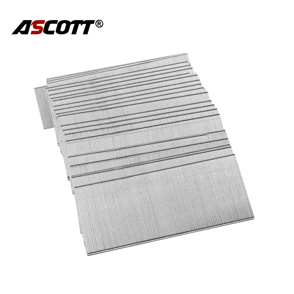 1000Pcs Staple Pins for F50B Framing Nailer F50 Nail Gun Pins 50mm Brad Nails Pins for Air Nailer Sofa Nails 6