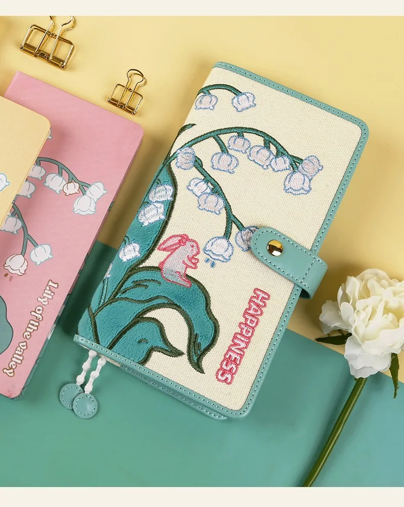 Kinbor-Weekly Planner Notebook, Cadernos bonitos, Rebellib e
