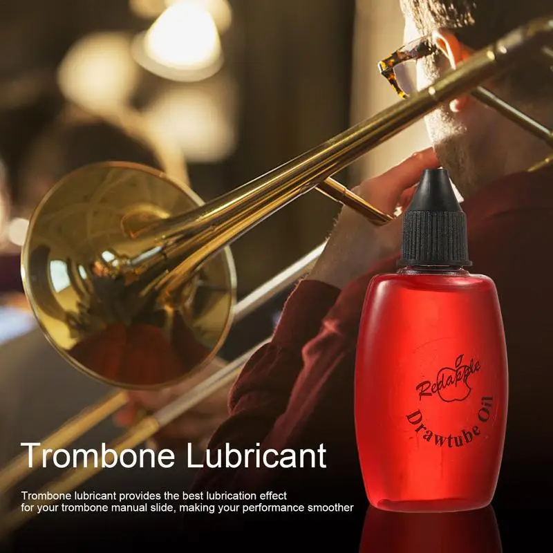 Trombone Lubricants 30ml Lubricants Trombone Slide Oil Kit Easy Cleaning For Musical Instruments