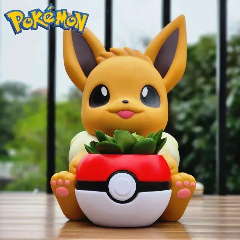 pokemon-flowerpot-charmander-squirtle-bulbasaur-potted-figure-anime-canister-model-statue-doll-toys-desktop-decoration-gifts