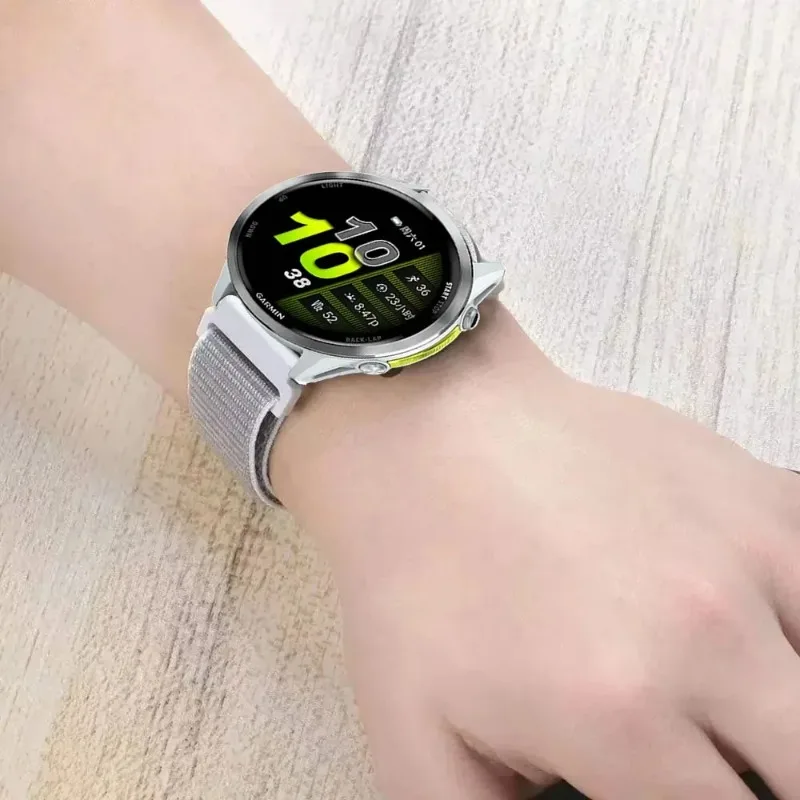 Nylon Sport Strap Bracelet - 20/22mm Adjustable Wristband