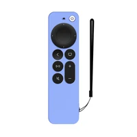 Protective Case Shockproof TV Protector Cover Case for Apple TV 4K Portable Silicone Remote Control Cover Anti-Fall 1
