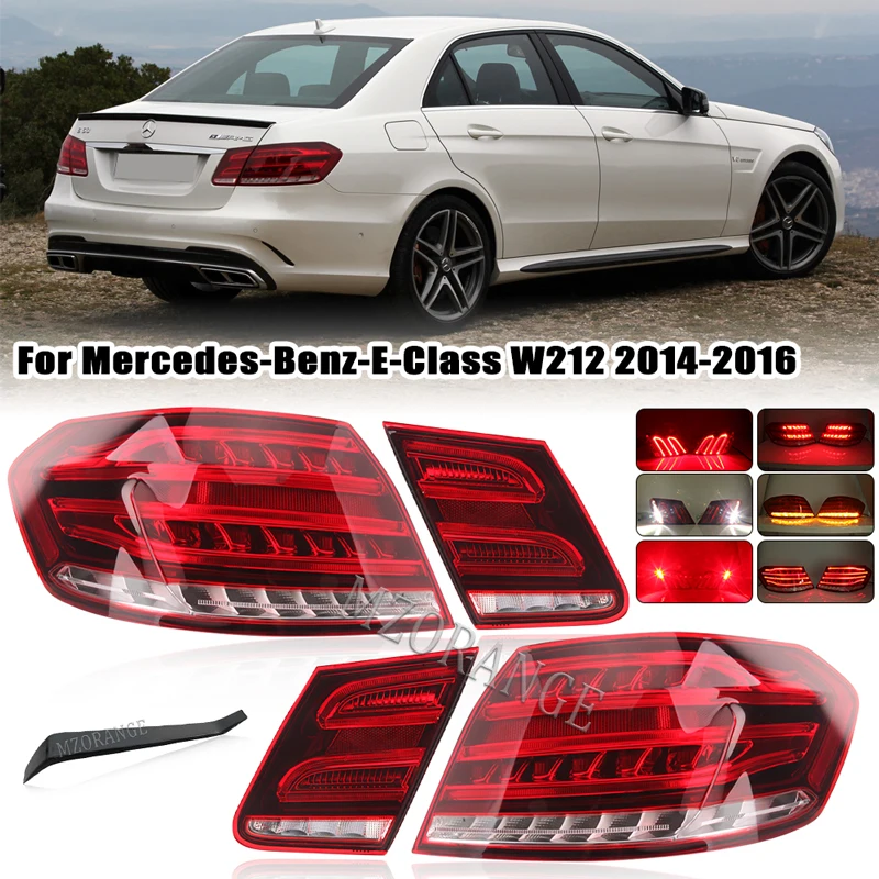 Led Tail Lights For Class E350 E300 E250 E63 2014-2016 Sedan Lamp Abs Direct Replacement Car Light Assembly - Tail Light Assembly AliExpress