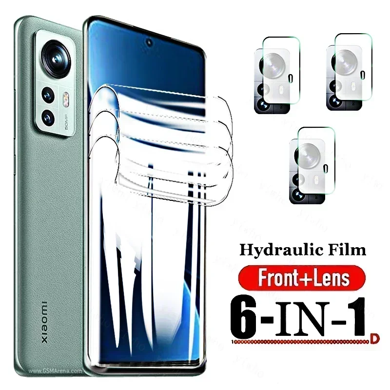 

Гидрогелевая пленка для Xiaomi 12 Pro, защита экрана, не стекло Xiao Mi 12 Pro, объектив задней камеры, закаленное стекло 12x Mi12 HD, прозрачная