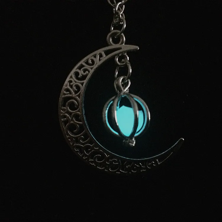 Blue green glow in the dark