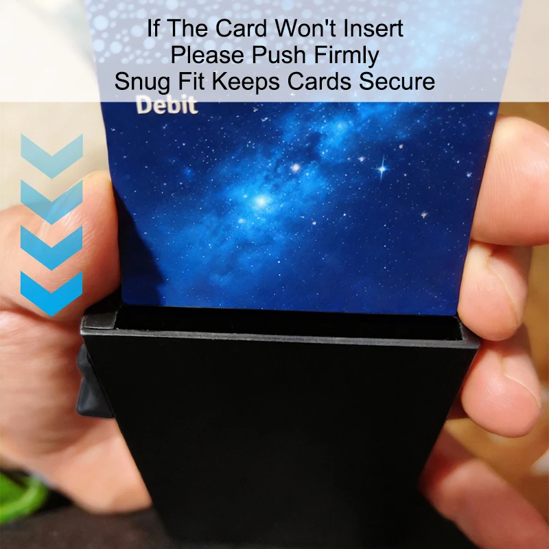 Luxurious Slim RFID Credit Card Holder for Business Professionals